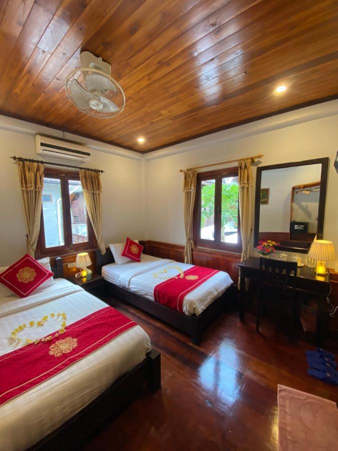 Golden Lotus Boutique Hotel 琅勃拉邦 外观 照片
