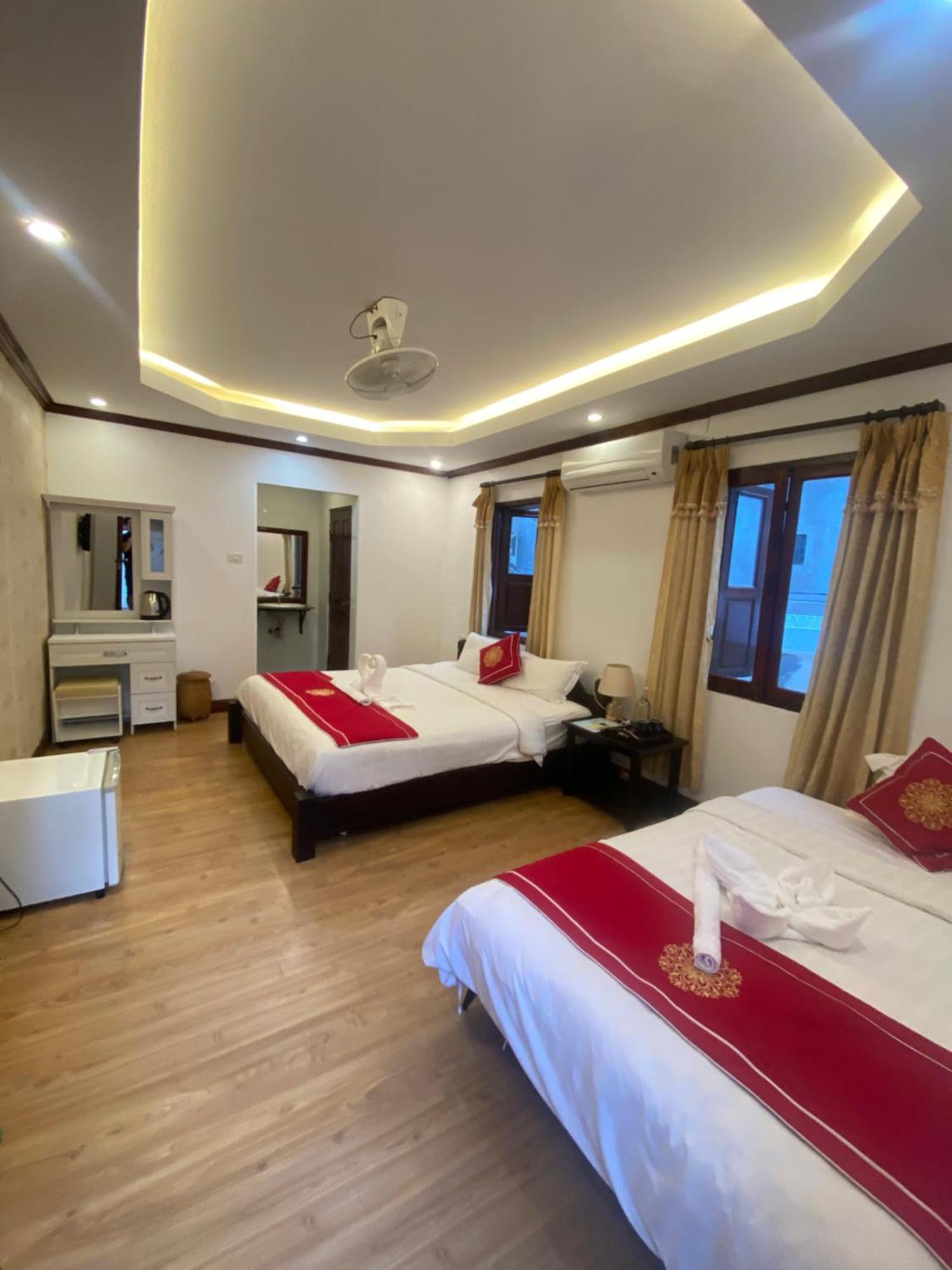 Golden Lotus Boutique Hotel 琅勃拉邦 外观 照片